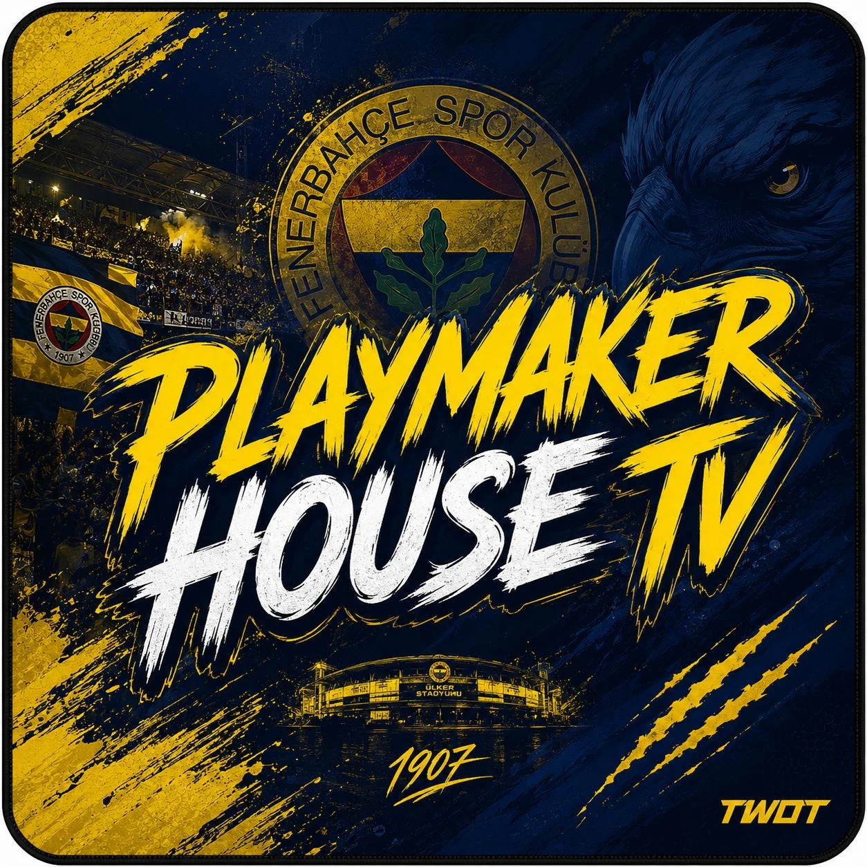 TWOT GAMING CAM MOUSEPAD 30x30