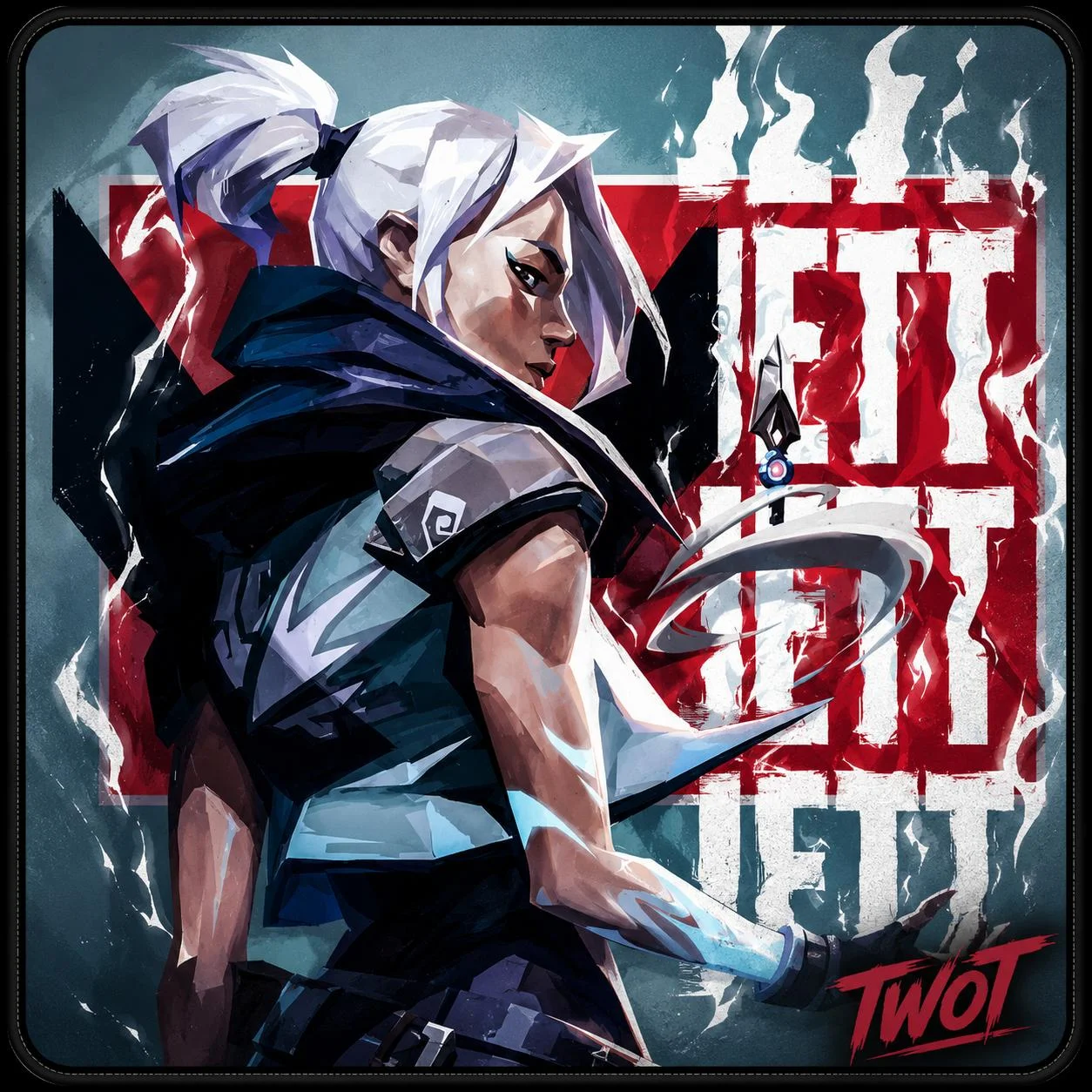TWOT GAMING CAM MOUSEPAD 30x30