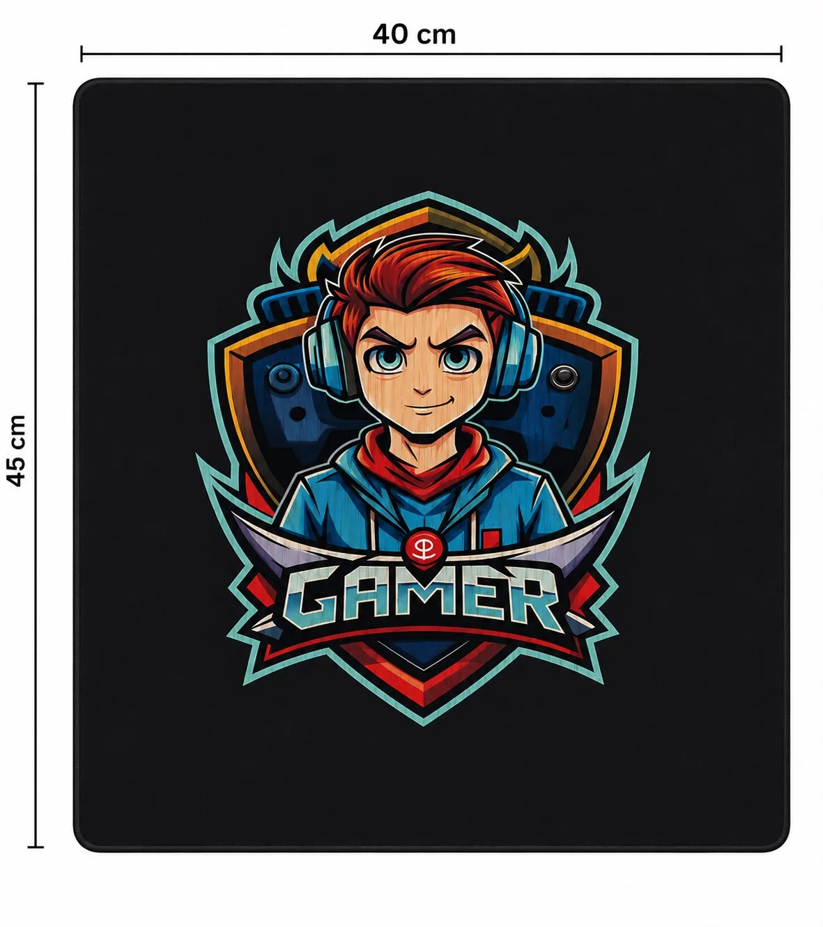 TWOT GAMING CAM MOUSEPAD 45x40