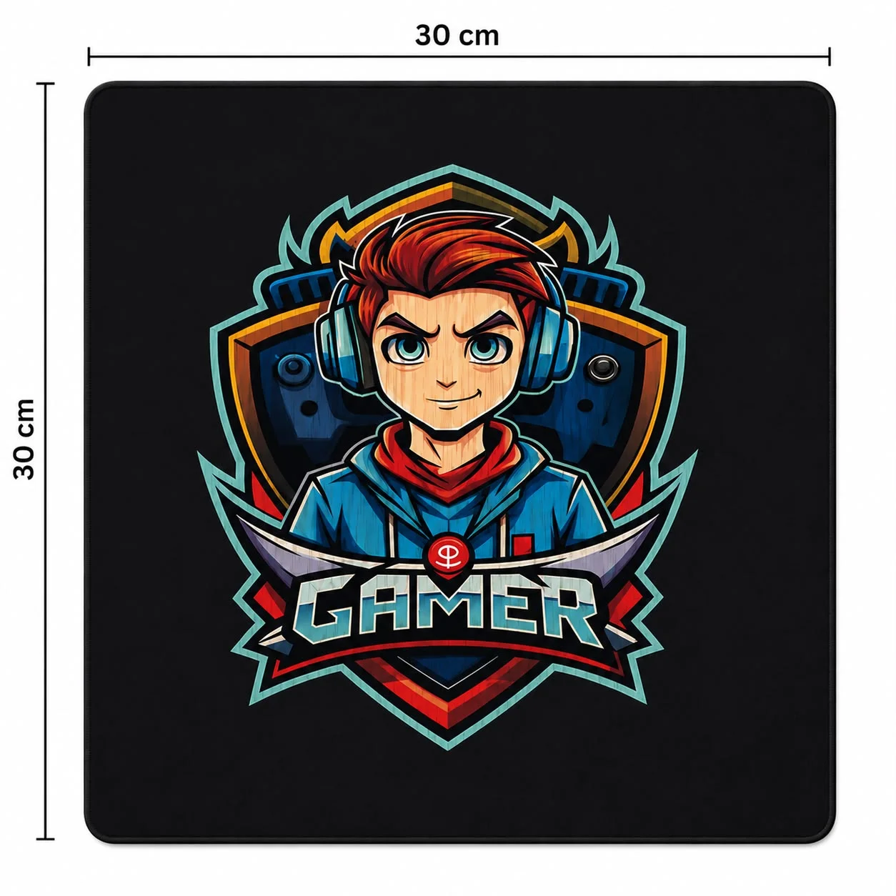 TWOT GAMING CAM MOUSEPAD 30x30